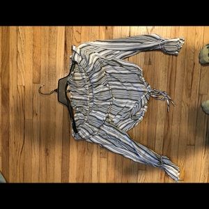 off the shoulder shirt